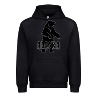 Black Alaska Bear Urban Hoodie - Bettercallsaul