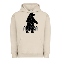Pigment French Oak Alaska Bear Urban Hoodie - Bettercallsaul