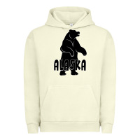 Pigment Pistachio Alaska Bear Urban Hoodie - Bettercallsaul