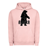 Pigment Salmon Alaska Bear Urban Hoodie - Bettercallsaul