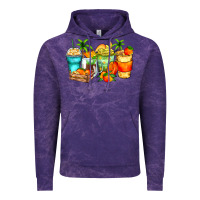 Cloud Purple mango farm fresh coffee cups Vintage Hoodie - Zillion Design Studio