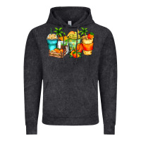 Vintage Black mango farm fresh coffee cups Vintage Hoodie - Zillion Design Studio