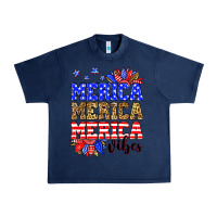 Navy Merica merica merica vibes Urban Heavy Tee - Neo Western