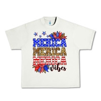 Pistachio Merica merica merica vibes Urban Heavy Tee - Neo Western
