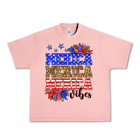 Salmon Merica merica merica vibes Urban Heavy Tee - Neo Western