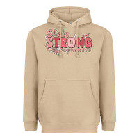 Mushroom she is strong proverbs 31 25 Heavyweight Hoodie - MaliasSmallBusiness