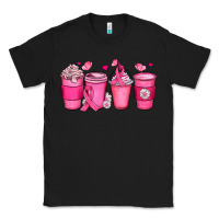 Black breast cancer coffee cups Classic Tee - JahusDesignShop