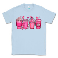 Dusty Blue breast cancer coffee cups Classic Tee - JahusDesignShop