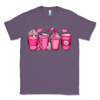 Lavender breast cancer coffee cups Classic Tee - JahusDesignShop