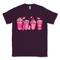 Plum breast cancer coffee cups Classic Tee - JahusDesignShop