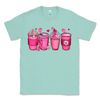 Seafoam breast cancer coffee cups Classic Tee - JahusDesignShop