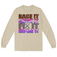 Mushroom race ıt great ıt fıx ıt repeat ıt Long Sleeve Tee - AdoDesignShop