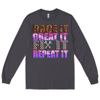 Smoke race ıt great ıt fıx ıt repeat ıt Long Sleeve Tee - AdoDesignShop