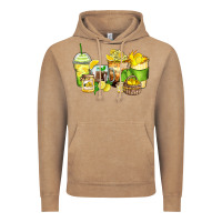 Vintage Coffee lemon farm fresh coffee cups Vintage Hoodie - Zillion Design Studio