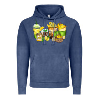 Vintage Denim lemon farm fresh coffee cups Vintage Hoodie - Zillion Design Studio