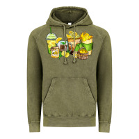Vintage Olive lemon farm fresh coffee cups Vintage Hoodie - Zillion Design Studio