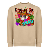 Mushroom mexican day of the dead Heavyweight Sweatshirt - Zillion Design Studio