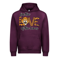 Mauve Wine For the Love of the Lions Urban Hoodie - Bettercallsaul