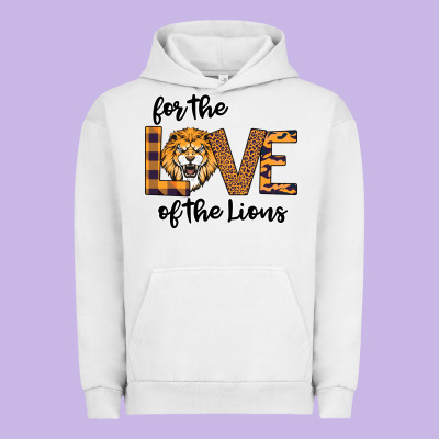 For The Love Of The Lions Urban Hoodie Designed By Bettercallsaul