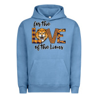 Pigment Pebble Blue For the Love of the Lions Urban Hoodie - Bettercallsaul