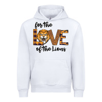 White For the Love of the Lions Urban Hoodie - Bettercallsaul