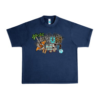 Navy hello summer Urban Heavy Tee - SublimationCraftShop