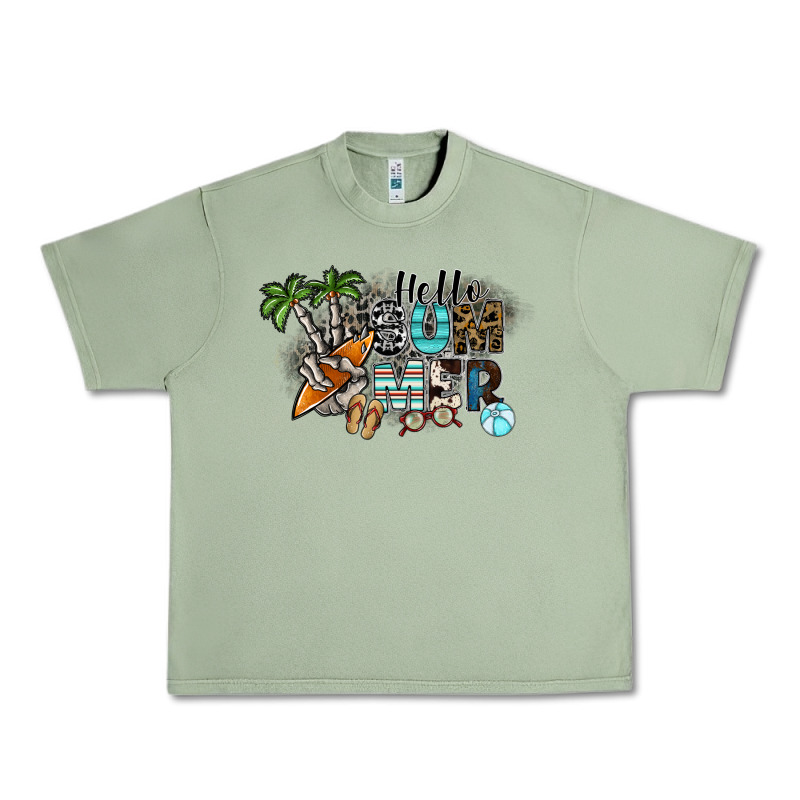 Hello Summer Urban Heavy Tee by SublimationCraftShop | Teevron