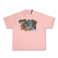 Salmon hello summer Urban Heavy Tee - SublimationCraftShop