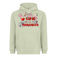 Matcha even cupid need a margarita Heavyweight Hoodie - MaliasSmallBusiness