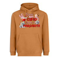 Meerkat even cupid need a margarita Heavyweight Hoodie - MaliasSmallBusiness
