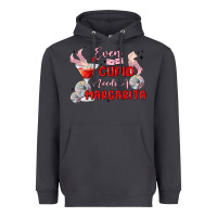 Smoke even cupid need a margarita Heavyweight Hoodie - MaliasSmallBusiness