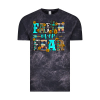 Cloud Black faith over fear Vintage Tee - Zillion Design Studio