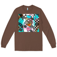 Chestnut race heart Long Sleeve Tee - AdoDesignShop