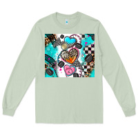 Matcha race heart Long Sleeve Tee - AdoDesignShop