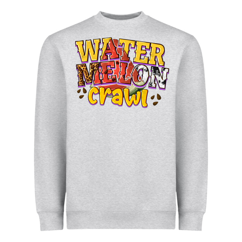 Watermelon Crawl Heavyweight Sweatshirt by texasbilliewilder | Teevron