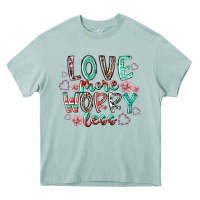 Arona love more worry less Heavy Core Tee - RacoonDesign
