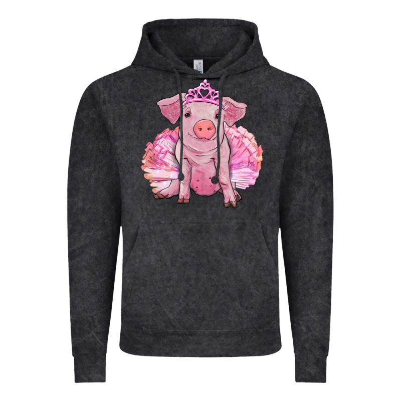 Balerina Pig With Tutu Vintage Hoodie by RanaPortraitStore | Teevron