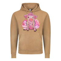 Vintage Camel balerina pig with tutu Vintage Hoodie - RanaPortraitStore