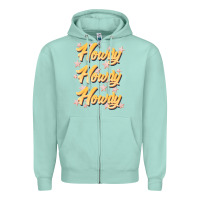 Seafoam howdy howdy howdy Zipper Hoodie - JahusDesignShop