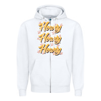 White howdy howdy howdy Zipper Hoodie - JahusDesignShop