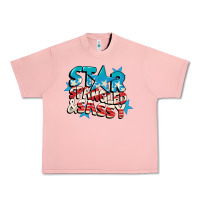Salmon Star spangled and sassy 4th of july Urban Heavy Tee - CowGirlArtShop