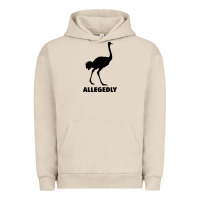 Pigment French Oak ALLEGEDLY FUNNY OSTRICH Urban Hoodie - Bettercallsaul