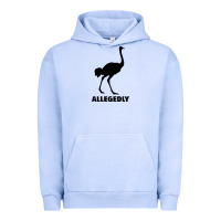 Pigment Grape Ice ALLEGEDLY FUNNY OSTRICH Urban Hoodie - Bettercallsaul