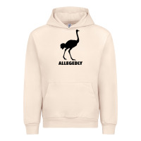 Sandshell ALLEGEDLY FUNNY OSTRICH Urban Hoodie - Bettercallsaul