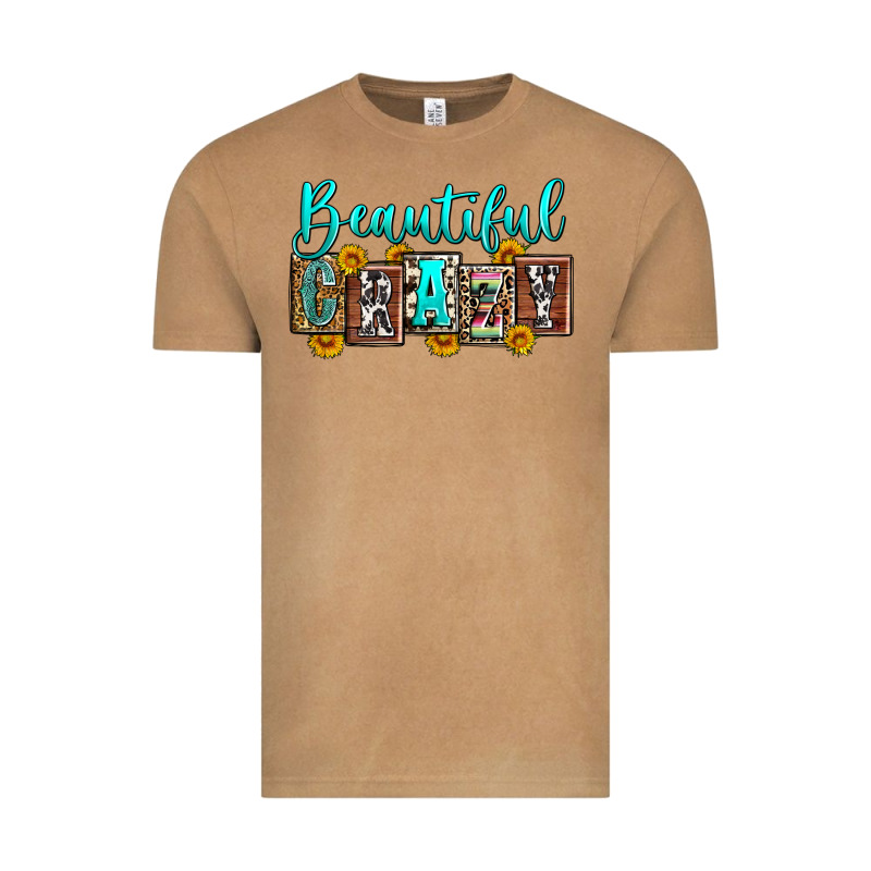 Beautiful Crazy Vintage Tee by Zillion Design Studio | Teevron