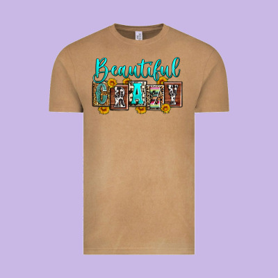 Beautiful Crazy Vintage Tee Designed By Zillion Design Studio
