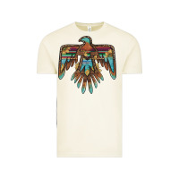 Vintage Arctic thunderbird with sunflowers Vintage Tee - BarkalooDesign