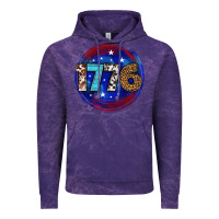 Cloud Purple western 1776 4th of july billie wilder Vintage Hoodie - texasbilliewilder