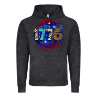 Vintage Black western 1776 4th of july billie wilder Vintage Hoodie - texasbilliewilder