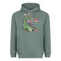 Sage bunny saurus rex Heavyweight Hoodie - MaliasSmallBusiness